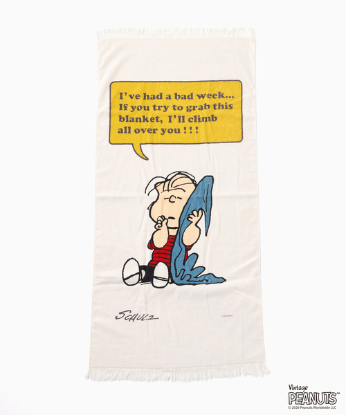 journal standard Furniture (ジャーナルスタンダードファニチャー)の「【PEANUTS×JOURNAL STANDARD FURNITURE】BATH TOWEL バスタオル(タオル・レディース・グリーン/ピンク/ブルー系その他/イエロー・FREE)」の8枚目の写真