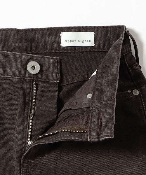 Demi-Luxe BEAMS（デミルクス ビームス）の「upper hights / THE NIECE MIDRISE デニムパンツ〈ESPRESSO〉（デニムパンツ・レディース・ブラウン・22/23/24）」の8枚目の写真