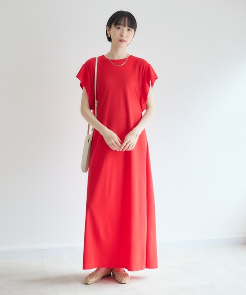 Paradise Picnic（パラダイスピクニック）の「【接触冷感】ガゼットワンピース（ワンピース・レディース・ブルー/ブラック/レッド・FREE）」の20枚目の写真