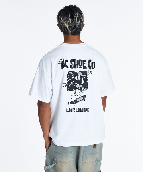 DC SHOES(ディーシーシューズ)の「DC Shoes メンズ 26 PLAY SS Tシャツ 【2026年夏モデル】(Tシャツ/カットソー・メンズ・ホワイト系その他2/ブラック系その他/ホワイト系その他/ブラック系その他2・MEDIUM/X-LARGE/LARGE)」の3枚目の写真