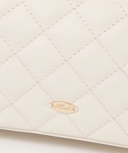 Heather（ヘザー）の「2WAYボリュームフリルBAG　739890（ハンドバッグ・レディース・アイボリー/ピンク/ベージュ・ONE SIZE）」の22枚目の写真