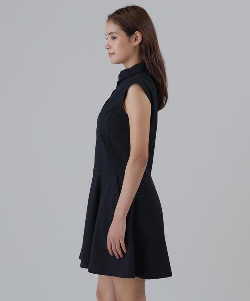 St ANDREWS(セントアンドリュース)の「【St ANDREWS】【ストレッチ】ドビーサッカーワンピース (WOMENS)(ワンピース・レディース・ブラック/ホワイト・S/M)」の6枚目の写真