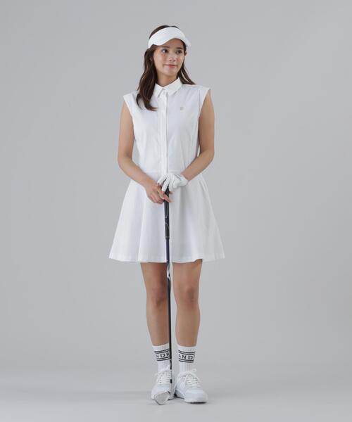 St ANDREWS(セントアンドリュース)の「【St ANDREWS】【ストレッチ】ドビーサッカーワンピース (WOMENS)(ワンピース・レディース・ブラック/ホワイト・S/M)」の20枚目の写真