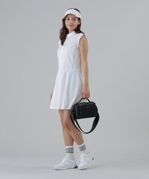 St ANDREWS(セントアンドリュース)の「【St ANDREWS】【ストレッチ】ドビーサッカーワンピース (WOMENS)(ワンピース・レディース・ブラック/ホワイト・S/M)」の21枚目の写真