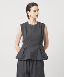 ASTRAET | ＜ASTRAET＞フレア クルーネックノースリーブブラウス(シャツ/ブラウス)