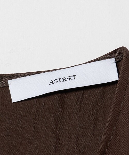 ASTRAET(アストラット)の「<ASTRAET>フレア クルーネックノースリーブブラウス(シャツ/ブラウス・レディース・ダークグレー/ダークブラウン・FREE)」の22枚目の写真