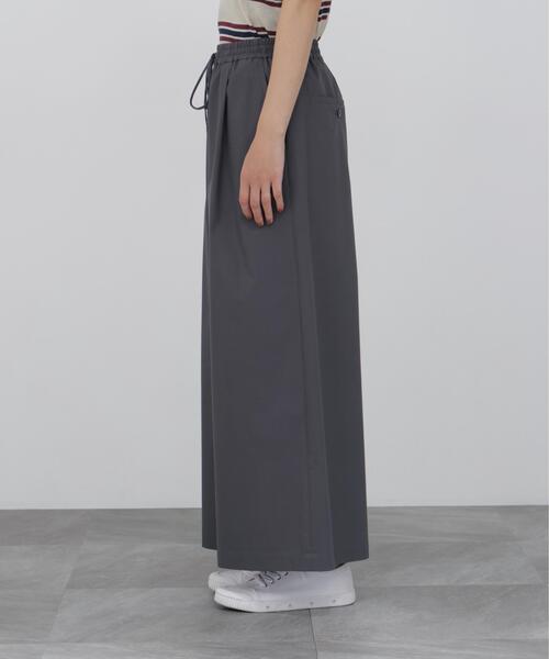 human woman(ヒューマンウーマン)の「◆【オーガニックコットン混 / 3サイズ展開 / ウォッシャブル】オーガニックコットン混ストレッチガウチョパンツ(その他パンツ・レディース・ベージュ/グレー系その他・MEDIUM/LARGE/SMALL)」の9枚目の写真