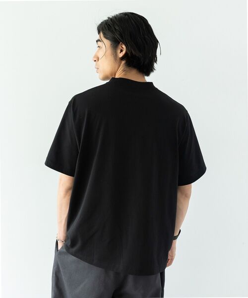 CRAFT STANDARD BOUTIQUE（クラフトスタンダードブティック）の「アソートロゴプリント半袖T（Tシャツ/カットソー・メンズ・杢グレー/ブラック/ネイビー/ホワイト・L/M）」の18枚目の写真
