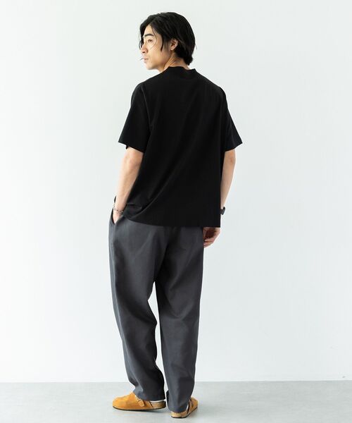CRAFT STANDARD BOUTIQUE（クラフトスタンダードブティック）の「アソートロゴプリント半袖T（Tシャツ/カットソー・メンズ・杢グレー/ブラック/ネイビー/ホワイト・L/M）」の21枚目の写真