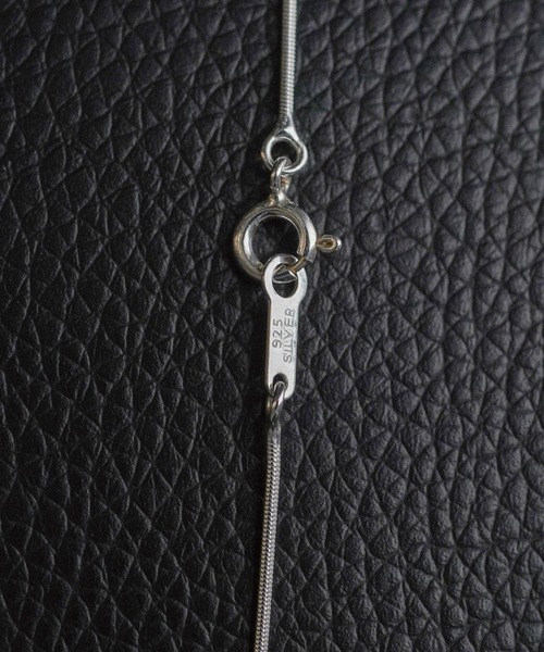 WYM LIDNM(ウィム バイ リドム)の「Silver 925 SNAKE CHAIN NECKLACE(ネックレス・メンズ・シルバー・FREE)」の5枚目の写真