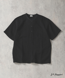 JOURNAL STANDARD J.S HOMESTEAD | J.S.Homestead / レノ メッシュ ファブリック ヘンリー ネック Tシャツ(Tシャツ/カットソー)