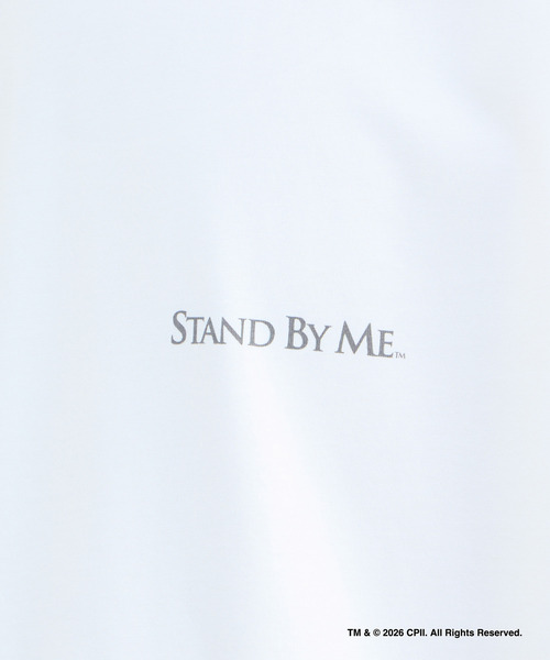 MEN'S MELROSE(メンズメルローズ)の「STAND BY ME モノクロプリントTシャツ(Tシャツ/カットソー・メンズ・ホワイト/ベージュ・4/3)」の8枚目の写真
