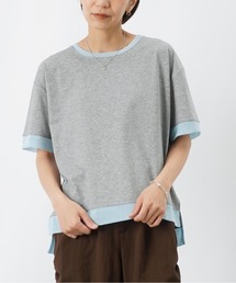 LC/LLL チュール切替Tシャツ