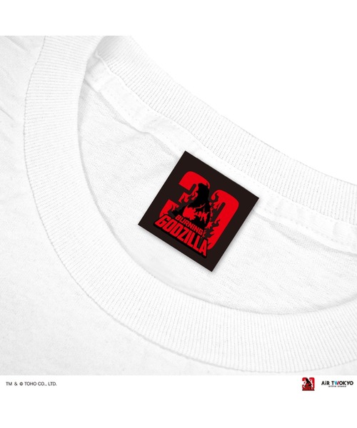 AIR TWOKYO(エアトゥーキョー)の「『ゴジラVSデストロイア』30周年 シーンイラストTシャツ 2(バーニングゴジラ)(Tシャツ/カットソー・メンズ・ブラック/ホワイト・XX-LARGE/X-LARGE/LARGE/MEDIUM/SMALL)」の10枚目の写真