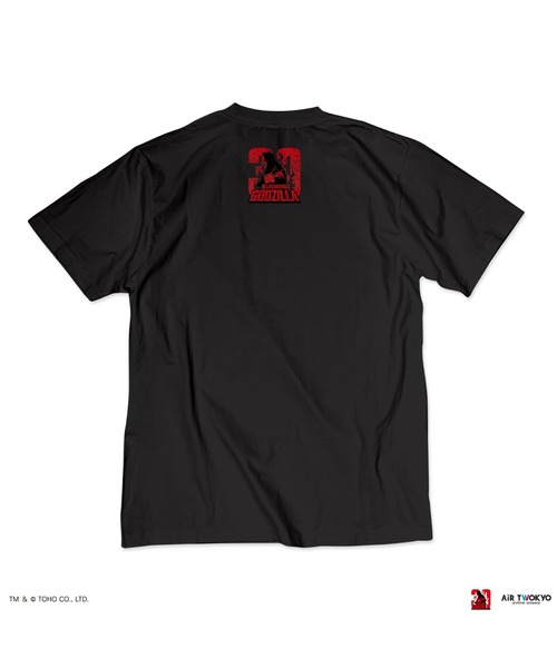 AIR TWOKYO(エアトゥーキョー)の「『ゴジラVSデストロイア』30周年 シーンイラストTシャツ 2(バーニングゴジラ)(Tシャツ/カットソー・メンズ・ブラック/ホワイト・XX-LARGE/X-LARGE/LARGE/MEDIUM/SMALL)」の5枚目の写真