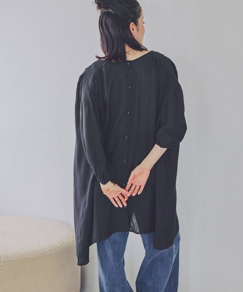 セール】【GOOD PRICE】ダブルフロントワイドチュニック（チュニック