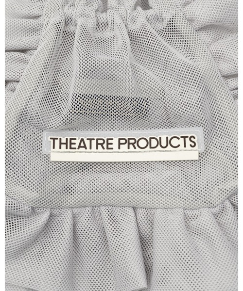 THEATRE PRODUCTS(シアタープロダクツ)の「メッシュフリル巾着ショルダーバッグ(ショルダーバッグ・レディース・グレー/ブラック/グリーン・FREE)」の11枚目の写真