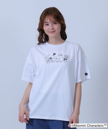 MOOMIN×MQファミリービッグ Tシャツ
