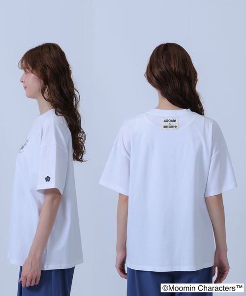 MARY QUANT(マリークワント)の「MOOMIN×MQファミリービッグ Tシャツ(Tシャツ/カットソー・レディース・ホワイト・M)」の7枚目の写真