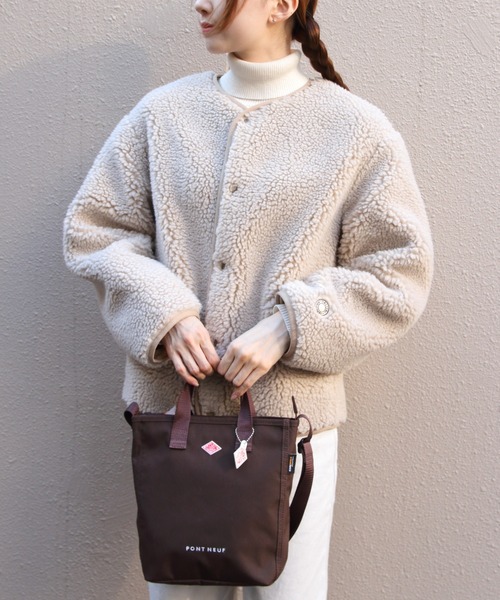 ORCIVAL(オーシバル)の「ORCIVAL/オーシバル ラウンドネックボアフリースブルゾン ROUND NECK BOA FLEECE BLOUSON OR-A0741 BFF(ブルゾン・レディース・ベージュ/チャコールグレー・2)」の16枚目の写真
