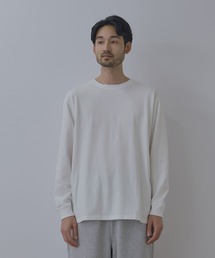 【NAVY/ネイビー】BCIコットンリラックスFIT長袖Tシャツ