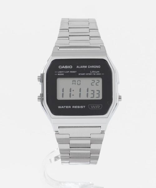 CASIO(カシオ)の「CASIO A158WEA-1JF(アナログ腕時計・メンズ・シルバー・ONE)」の1枚目の写真