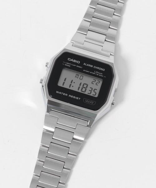 CASIO(カシオ)の「CASIO A158WEA-1JF(アナログ腕時計・メンズ・シルバー・ONE)」の4枚目の写真