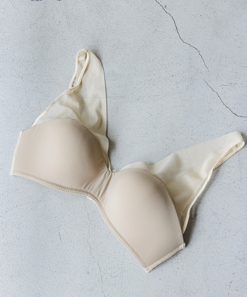 NICENICE MOMENT(ナイスナイスモーメント)の「NICENICE MOMENT/ナイスナイスモーメント MESH FINE STRAP BRA(その他アンダーウェア/インナー・レディース・ブラック/ベージュ/ブラック系その他・38/36)」の3枚目の写真