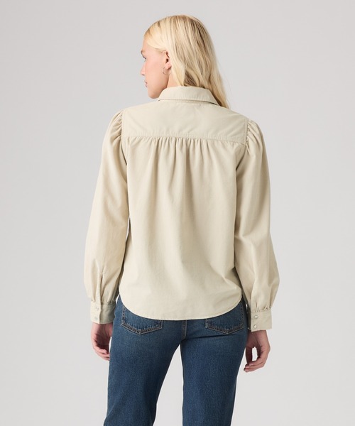 Levi's（リーバイス）の「Levi's/リーバイス ジュナ ウエスタンシャツ（シャツ/ブラウス・レディース・ベージュ・M/S/XS）」の3枚目の写真