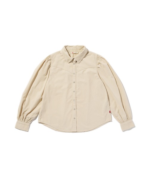 Levi's（リーバイス）の「Levi's/リーバイス ジュナ ウエスタンシャツ（シャツ/ブラウス・レディース・ベージュ・M/S/XS）」の4枚目の写真