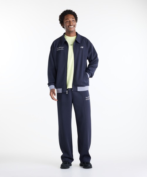 NEW BALANCE(ニューバランス)の「スポーツレガシーピケジャケット(ブルゾン・メンズ・アイボリー/スミクロ・X-LARGE/LARGE/MEDIUM/SMALL/XX-LARGE)」の11枚目の写真