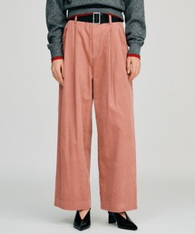 【2026Autumn Pre-Order】ベルテッドコーデュロイパンツ / Belted Corduroy Pants