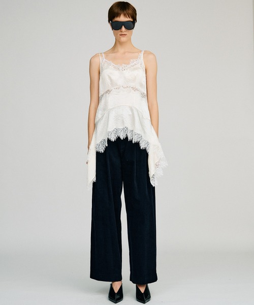 PRANK PROJECT(プランクプロジェクト)の「【2026Autumn Pre-Order】ベルテッドコーデュロイパンツ / Belted Corduroy Pants(その他パンツ・レディース・ピンク/ブラウン/ネイビー・38/36)」の7枚目の写真