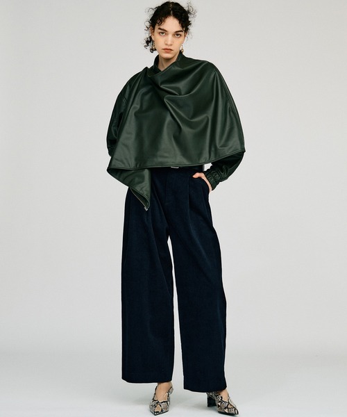 PRANK PROJECT(プランクプロジェクト)の「【2026Autumn Pre-Order】ベルテッドコーデュロイパンツ / Belted Corduroy Pants(その他パンツ・レディース・ピンク/ブラウン/ネイビー・38/36)」の10枚目の写真