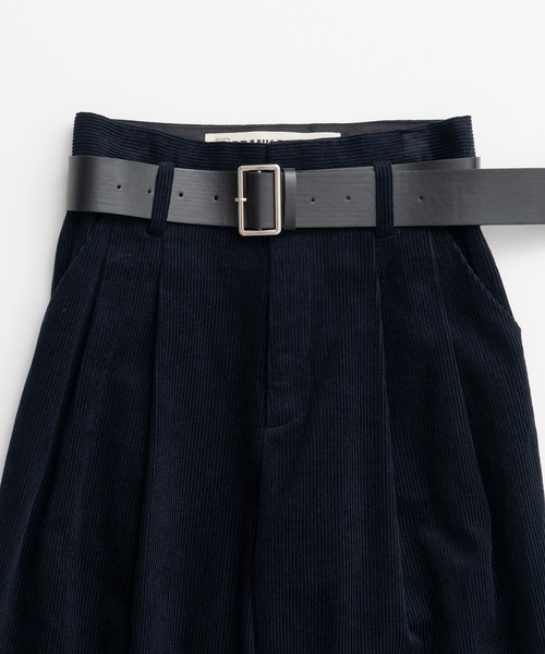 PRANK PROJECT(プランクプロジェクト)の「【2026Autumn Pre-Order】ベルテッドコーデュロイパンツ / Belted Corduroy Pants(その他パンツ・レディース・ピンク/ブラウン/ネイビー・38/36)」の22枚目の写真