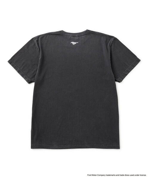 GOOD ROCK SPEED(グッドロックスピード)の「【GOOD ROCK SPEED/グッドロックスピード】マスタングモチーフTシャツ(Tシャツ/カットソー・メンズ・ホワイト/チャコールグレー・L/S/M)」の7枚目の写真