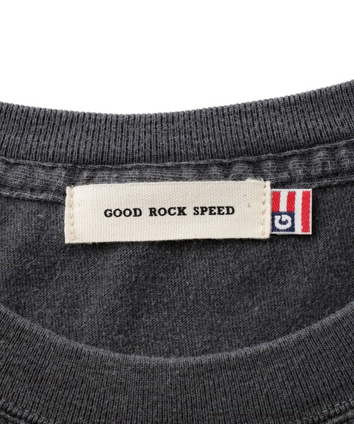 GOOD ROCK SPEED(グッドロックスピード)の「【GOOD ROCK SPEED/グッドロックスピード】マスタングモチーフTシャツ(Tシャツ/カットソー・メンズ・ホワイト/チャコールグレー・L/S/M)」の11枚目の写真