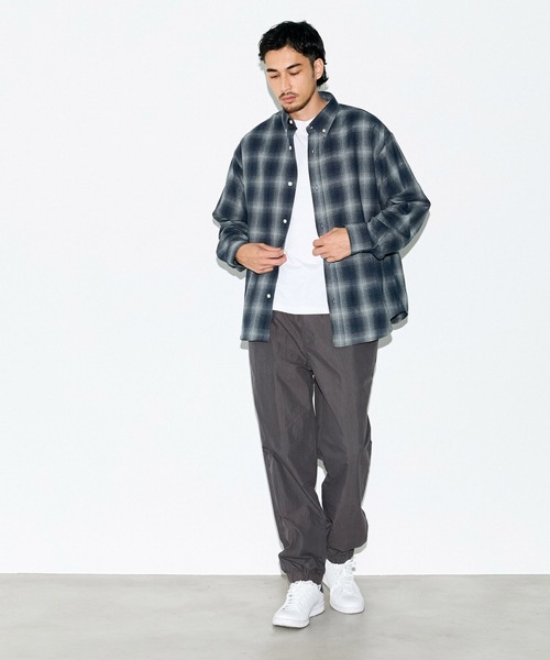 coca（coca）（コカ）の「イージースリムジョガーパンツ（その他パンツ・メンズ・ブラック/チャコール・L/XL/M）」の3枚目の写真