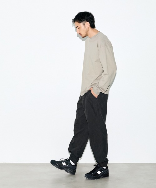 coca（coca）（コカ）の「イージースリムジョガーパンツ（その他パンツ・メンズ・ブラック/チャコール・L/XL/M）」の10枚目の写真