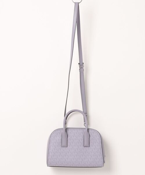 MICHAEL KORS(マイケルコース)の「ASHTON クロスボディ スモール - Mkシグネチャー(ショルダーバッグ・レディース・ライラック・FREE)」の2枚目の写真