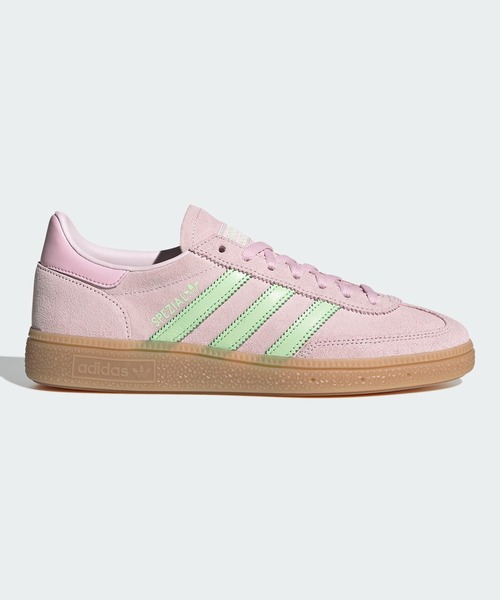 adidas(アディダス)の「HANDBALL SPEZIAL W / ハンドボールスペツィアル スニーカー アディダスオリジナルス adidas Originals(スニーカー・レディース・ピンク・22.0cm/22.5cm/23.0cm/23.5cm/24.0cm/24.5cm/25.0cm/25.5cm/26.0cm/26.5cm/27.0cm/27.5cm/28.0cm/28.5cm)」の1枚目の写真