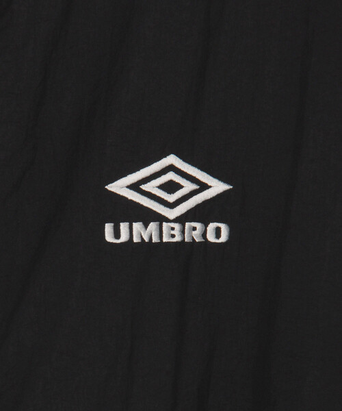 UMBRO(アンブロ)の「UMBRO/アンブロ SP NYLON JKT/別注 ナイロン トラックジャケット(ブルゾン・メンズ・ブラック/オフホワイト/その他15/ブラウン・X-LARGE/LARGE/MEDIUM)」の9枚目の写真