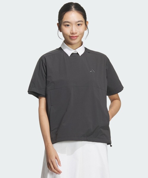 adidas(アディダス)の「アルティメット365ツアー半袖プルオーバー【adidas Golf/アディダスゴルフ】(ブルゾン・レディース・ブラック・SMALL/MEDIUM/LARGE/X-LARGE/X-SMALL)」の1枚目の写真