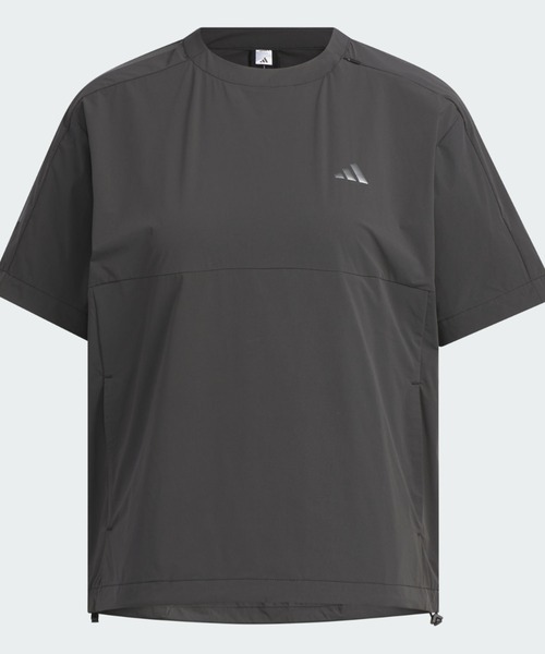 adidas(アディダス)の「アルティメット365ツアー半袖プルオーバー【adidas Golf/アディダスゴルフ】(ブルゾン・レディース・ブラック・SMALL/MEDIUM/LARGE/X-LARGE/X-SMALL)」の4枚目の写真