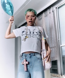 twins（nemne store）（ツインズ）の「twin puppies tee（Tシャツ/カットソー）」