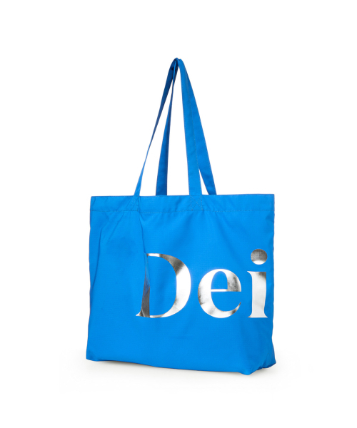 DEINET(ダイニット)の「POINT LOGO SHOULDER BIG BAG IN BLUE(ショルダーバッグ・レディース・その他・FREE)」の2枚目の写真