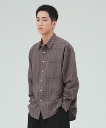 ブークレ チェックシャツ