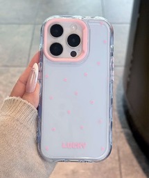 THE MILES（ザ マイルズ）の「"01"≪iPhone17/iPhone17Pro/iPhone17Promax 対応≫ドット & ポイントカラー カラークリア iPhoneケース（スマホケース/カバー）」