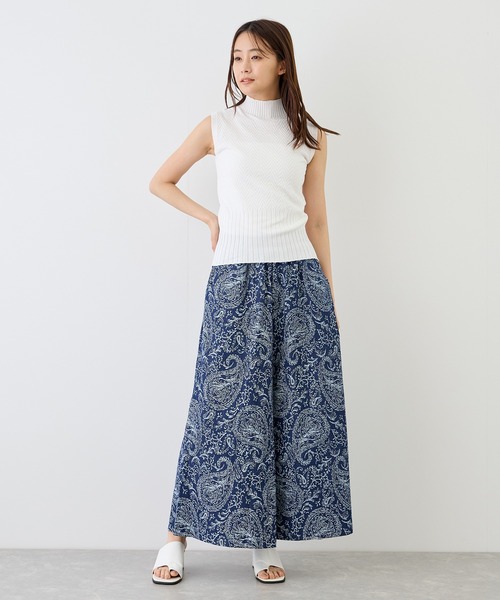 Jayro(ジャイロ)の「ヘリンボーンノースリニット(Tシャツ/カットソー・レディース・ダークブラウン/ブラック/ベージュ/ホワイト/レンガ/イエロー・M)」の15枚目の写真
