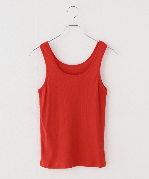 JOURNAL STANDARD(ジャーナルスタンダード)の「【2枚セット】SHEER SKINレイヤードノースリーブ(Tシャツ/カットソー・レディース・ネイビー/ボルドー/レッド・FREE)」の16枚目の写真